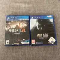 بازی پلی استیشن ps4 رزیدنت اویل ۷و۸
