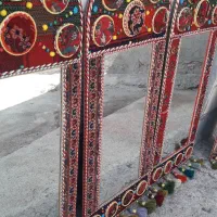گلیم  دست بافت نخ پشم طبیعی|گلیم، جاجیم، گبه|اردبیل, |دیوار