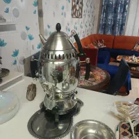 سماور گازی پنج لیتری استیل