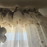 پرده اتاق بدون آستر