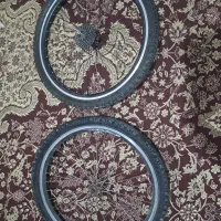 دوعدد طوقه دوچرخه ۲۶ نو