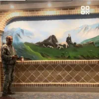 نقاشی دیواری و زیباسازی باغ ویلا مدارس و ...