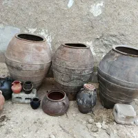 گراشی خمره کوزه سفالی ساروج