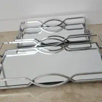 سینی نو کف آیینه ای موجود در۲ سایز