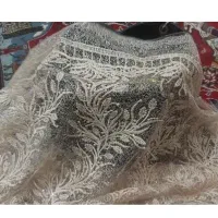 پارچه مجلسی کرم رنگ