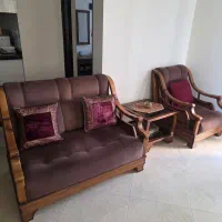 مبل و میز جلو مبلی چهار نفره