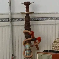 قلیون چوب