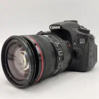 دوربین 60D canon و لنز 24-105 f4