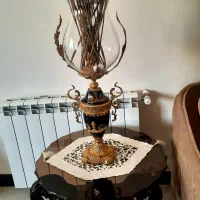 گلدان برنج کاملا سالم با رنگ طلایی بدنه سرامیکی|گل مصنوعی|تهران, ابوذر|دیوار