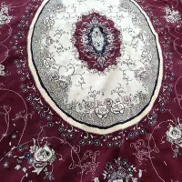 فرش زرشکی 12متری و قالیچه