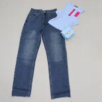 شلوار جین مام بگ زنانه ، وارداتی اصل