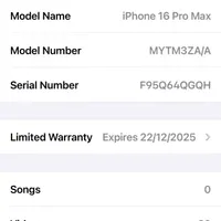 اپل iPhone 16 Pro Max با حافظهٔ ۲۵۶ گیگابایت|موبایل|کیش, |دیوار