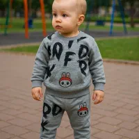 تیراژ عمده - ست لبوبو جیبدار طوسی