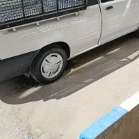 باسلام پراید وانت بی رنگ دارای کفی وباربند در حدنو