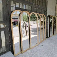 آینه دفورمه طرح لوبیایی|آینه|قزوین, |دیوار