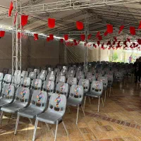 صندلی پلاستیکی پایه فلزی ناصر میز ۶ نفره ۴ نفره۰۰۰