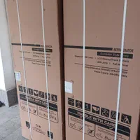 یخچال و فریزر دو قلو نقره‌ای