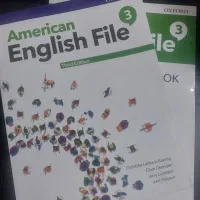 کتاب امریکن انگلیش فایل ۳ کاملا نو