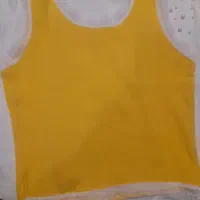 کراپ تاپ و تیشرت زنانه طرح متنوع