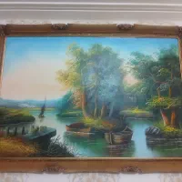 دوعدد تابلو نقاشی بسیار زیبا