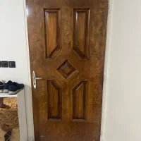 درب ورودی چوبی