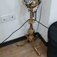 ساعت برنزی ایستاده وتلفن|ساعت دیواری و تزئینی|سمنان, |دیوار