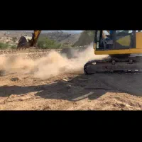 خاکبرداری با بیل میکانیکی کوماتسو پروژه صنعتی|خدمات حمل و نقل|شاهین‌شهر, برخوار غرب|دیوار