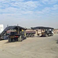 حمل بار آهن الات میلگرد تیر اهن لوله ۱۲ متری