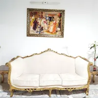 مبلمان سلطنتی کینگ فرانسوی و جلومبلی و تابلو|مبلمان خانگی و میز عسلی|بیرجند, |دیوار