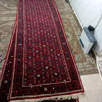 فرش کناره در حد نو قطر پشم عالی بدون کوچک ترین زده