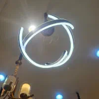 لوستر مدرن جدید قابلیت تنظیم لاین ها کنترل دار|لوستر و چراغ آویز|مشهد, توس (بلوار توس)|دیوار