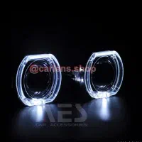 قاب لنز چراغ ماشین نئون دار