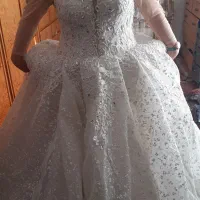 کرایه لباس عروس باقیمت مناسب|لباس|گمیشان, |دیوار