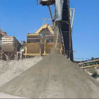 شن ماسه آجر قلوه سنگ خاک مخلوط پوکه