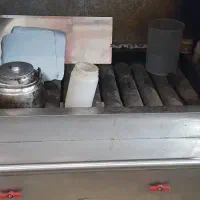 منقل گازی با سانتیفیوژ وکلیه لوازم رستوران