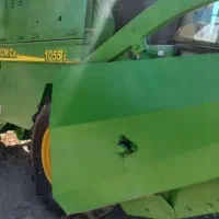 کمباین‌کاهکوب‌برای‌درو‌گندم
