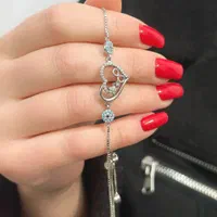 دستبند چشم نظر جنس نقره کد 078 کارگاه نقره رضازاده|بدلیجات|تبریز, |دیوار