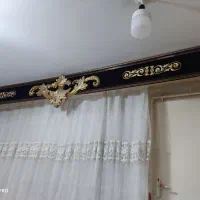 پرده پذیرایی به همراه کتیبه|پرده، رانر، رومیزی|رامهرمز, |دیوار