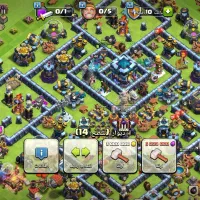 اکانت کلش اف کلنز فول تاون ۱۳