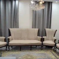 مبل ۹ نفره + میزناهارخوری ۸نفره