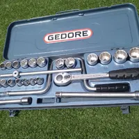 جعبه بکس ۲۵ پارچه GEDORE آلمانی|ابزارآلات|سرخرود, |دیوار