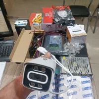 پک 4دوربین تحت شبکه 5مگاپیکسل صدادار