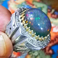 دو عدد انگشتری کلکسیونی حرفه ای ( اُپال)|جواهرات|تهران, ستارخان|دیوار