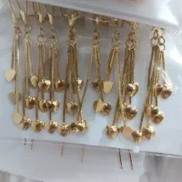 گوشواره رشته ای قلبی
