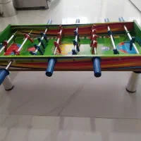 فوتبال دستی باپایه های استیل جنس خوب سالم