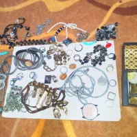 تعداد وسایل انگشتر.گوشوار معامله کیس قدیمی یا هارد