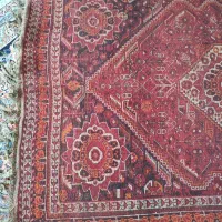 فرش دستباف قدیمی (طرح آباده)|فرش|شیراز, کوشک میدان|دیوار