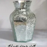 گلدان بلور لوکس|صنایع دستی و سایر لوازم تزئینی|شیراز, قدوسی غربی|دیوار