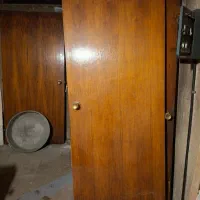 درب چوبی اتاق و سرویس