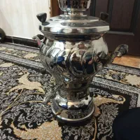 سماور و شعله گازی